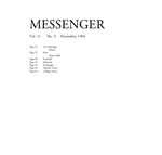 The Messenger, Vol. 11, No. 5 (December, 1904) by Bard College