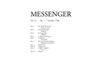 The Messenger, Vol. 13, No. 1 (October, 1906) by Bard College