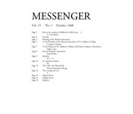 The Messenger, Vol. 15, No. 1 (October, 1908) by Bard College