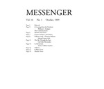 The Messenger, Vol. 16, No. 1 (October, 1909) by Bard College