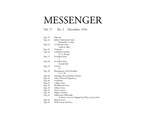 The Messenger, Vol. 17, No. 2 (December, 1910) by Bard College