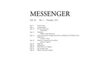 The Messenger, Vol. 18, No. 1 (October, 1911) by Bard College