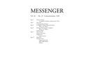 The Messenger, Vol. 26, No. 10 (Commencement, 1920)