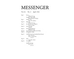 The Messenger, Vol. [?], No. 3 (April, 1923) by Bard College