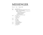 The Messenger, Vol. 33, No. 1 (March, 1928) by Bard College