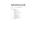 The Messenger, Vol. 3, No. 1 (September, 1896) by Bard College