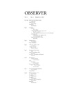 Bard Observer, Vol. 1, No. 1 (March 14, 1983) by Bard College
