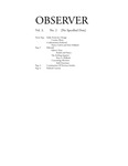 Bard Observer, Vol. 3, No. 2 (No date specified, 1986) by Bard College