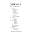 Bard Observer, Vol. 95, No. 3 (March 9, 1988) by Bard College