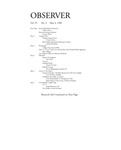 Bard Observer, Vol. 95, No. 6 (May 4, 1989) by Bard College