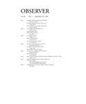 Bard Observer, Vol. 96, No. 5 (September 29, 1989) by Bard College