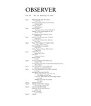 Bard Observer, Vol. 98, No. 18 (February 15, 1991) by Bard College