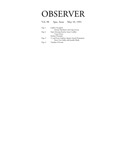 Bard Observer, Vol. 98, Spec. Issue (May 10, 1991)