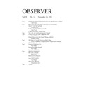 Bard Observer, Vol. 99, No. 12 (November 20, 1991) by Bard College