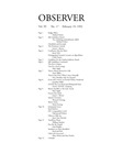 Bard Observer, Vol. 99, No. 17 (February 19, 1992) by Bard College