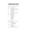 Bard Observer, Vol. 99, No. 22 (April 1, 1992)