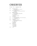 Bard Observer, Vol. 100, No. 3 (September 9, 1992) by Bard College