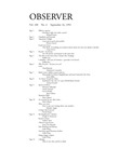 Bard Observer, Vol. 100, No. 4 (September 16, 1992) by Bard College