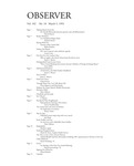 Bard Observer, Vol. 100, No. 18 (March 5, 1993) by Bard College
