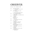 Bard Observer, Vol. 100, No. 21 (March 24, 1993)