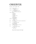 Bard Observer, Vol. 100, No. 22 (April 1, 1993)