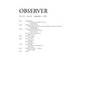 Bard Observer, Vol. 101, No. 1 (September 1, 1993) by Bard College