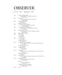 Bard Observer, Vol. 101, No. 4 (September 15, 1993) by Bard College