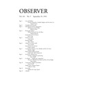 Bard Observer, Vol. 101, No. 5 (September 29, 1993) by Bard College