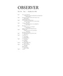 Bard Observer, Vol. 101, No. 1 (October 20, 1993) by Bard College