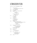 Bard Observer, Vol. 101, No. 10 (November 10, 1993) by Bard College