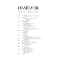 Bard Observer, Vol. 101, No. 11 (November 17, 1993) by Bard College