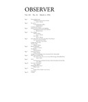 Bard Observer, Vol. 101, No. 16 (March 2, 1994) by Bard College