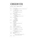 Bard Observer, Vol. 101, No. 20 (March 23, 1994) by Bard College