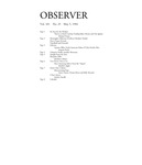 Bard Observer, Vol. 101, No. 25 (May 5, 1994) by Bard College