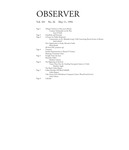 Bard Observer, Vol. 101, No. 26 (May 11, 1994) by Bard College