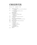 Bard Observer, Vol. 102, No. 1 (September 7, 1994 by Bard College