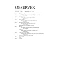 Bard Observer, Vol. 102, No. 3 (September 21, 1994) by Bard College