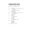 Bard Observer, Vol. 102, No. 9 (November 9, 1994) by Bard College