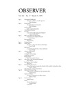 Bard Observer, Vol. 102, No. 17 (March 15, 1995) by Bard College