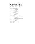 Bard Observer, Vol. 102, No. 21 (April 19, 1995)