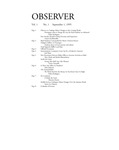 Bard Observer, Vol. 1, No. 1 (September 1, 1995 by Bard College