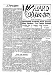 Bard Observer, Vol. 1, No. 1 (April 24, 1956) by Bard College