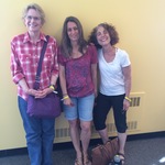 Shelley Weinstock, '76, Lisa Pence, '75, and Deborah Bornstein-Gichan, '76 (BardCorps)