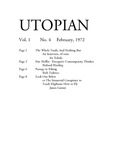 Utopian, Vol. 1, No. 4 (February, 1972) by Bard College